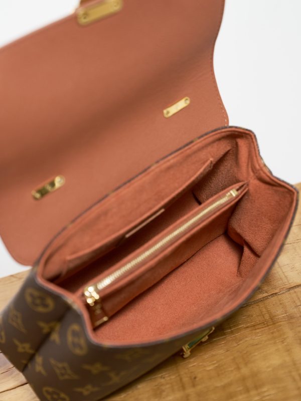 LV M28288 Madeleine BB Cognac Brown 11 LV M28288 Madeleine BB Cognac Brown