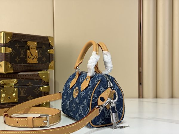 LV M27557 Speedy 18 Bandoulière Blue