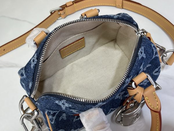 LV M27557 Speedy 18 Bandoulière Blue
