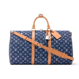 LV M27781 Keepall Bandoulière 50 Blue