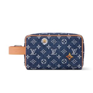 LV M28363 Locker Dopp Kit Blue