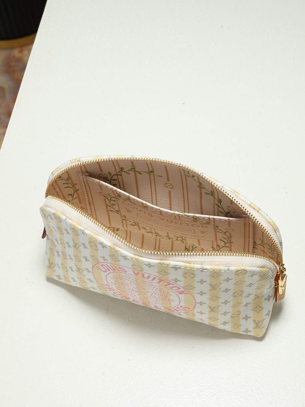 LV M28679 Pochette Cosmétique PM Pouch Banana Yellow