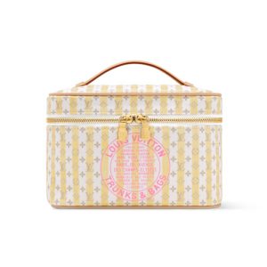 LV M28702 Nice Mini Vanity Case Banana Yellow